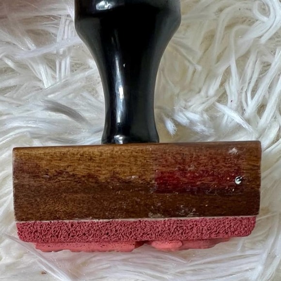 Vintage 'There Is a Difference' Rubber Stamp Cheeky Babies - Picture 3 of 4